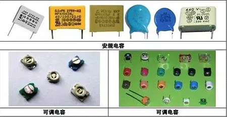 安規(guī)電容、可調(diào)電容